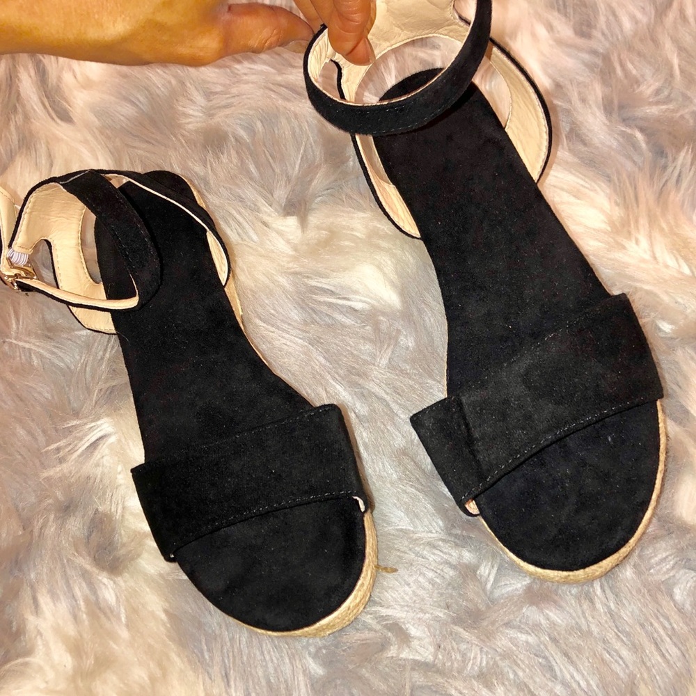 Brand new espadrille platform sandals